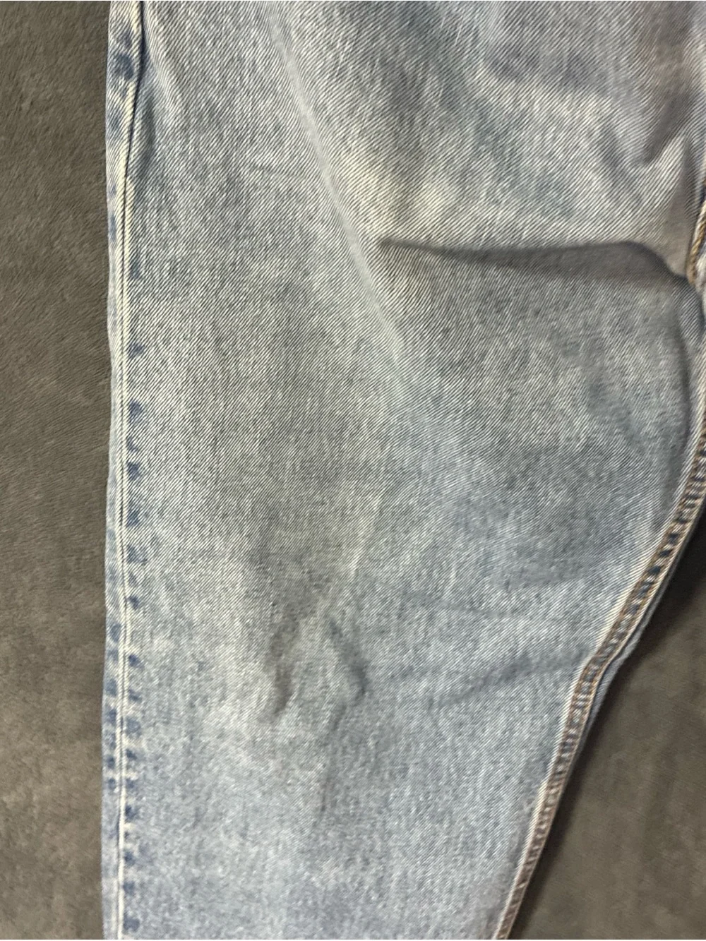 Levi's Light Blue Relaxed Straight-Leg Jeans